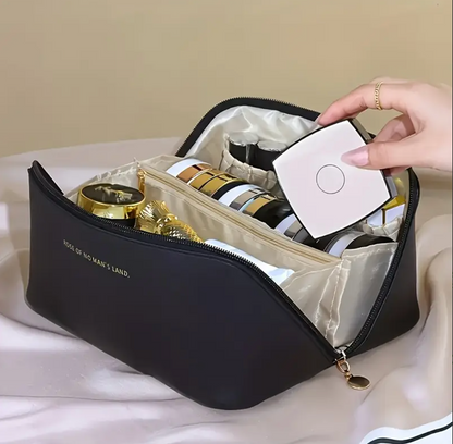 Large capacity makeup bag